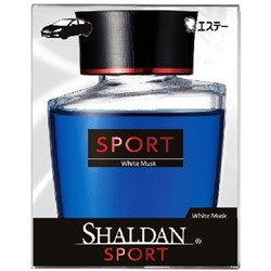 SHALDAN SPORT For Car  Ароматизатор автомобильный  Белый мускус  (жидкий), 100мл