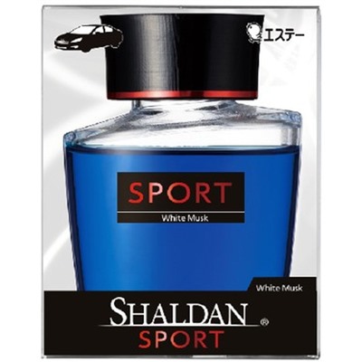 SHALDAN SPORT For Car  Ароматизатор автомобильный  Белый мускус  (жидкий), 100мл