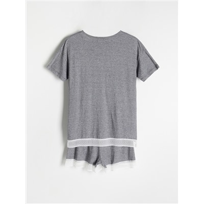 Zweiteiliges Pyjama-Set