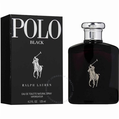 Ralph Lauren  Polo Black / EDT Spray 4.2 oz (m) Item No. 3360377032767