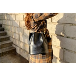 Bolso de piel Bruna Negro