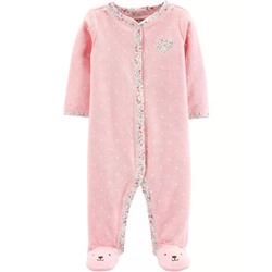 Carter's | Baby Heart Snap-Up Terry Sleep & Play