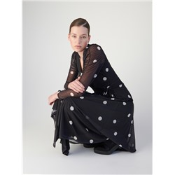 Gepunktetes Kleid