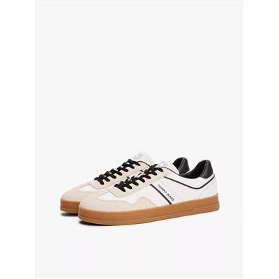 Tommy Jeans Low-Top Leather Mix Sneaker