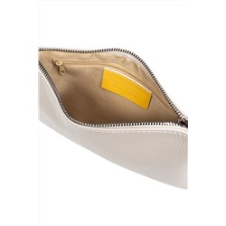Bandolera de piel Blanco