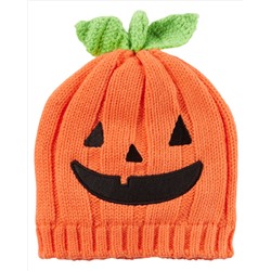 Knit Pumpkin Hat