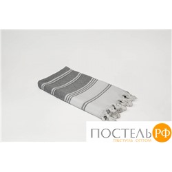 Полотенце Карвен DIAMOND 90*170 1шт.с бахрамой хлопок Н 3281 v4, Grey