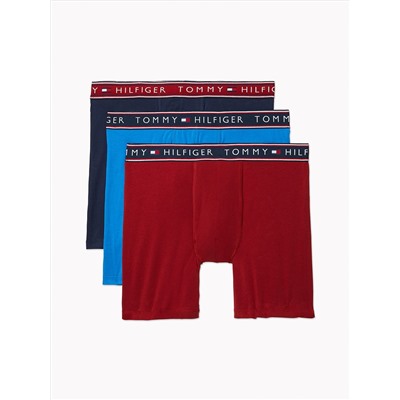 TOMMY HILFIGER STRETCH COTTON BOXER BRIEF 3PK
