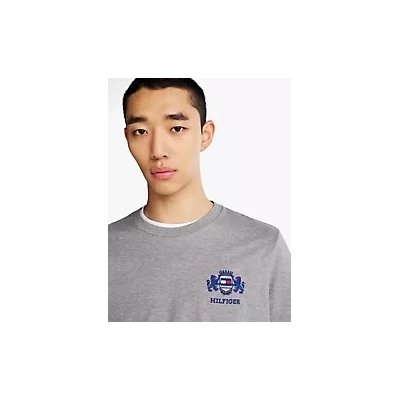 Embroidered Flag Crest T-Shirt