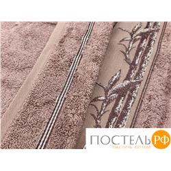 28327014-59Pl Полотенце бамбуковое Palmyra 70х140 сухая роза