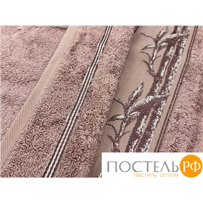 28327014-59Pl Полотенце бамбуковое Palmyra 70х140 сухая роза