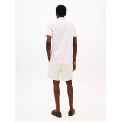 Short-Sleeve Stripe Oxford Shirt
