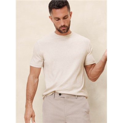 Luxe Touch Crew-Neck T-Shirt