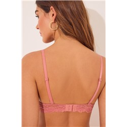Sujetador push up GORGEOUS encaje rosa