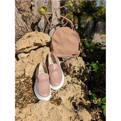 Amelie 4069AM rosa+ AB.Z · Pelle · mochila NAPA (630) Maquillaje АКЦИЯ