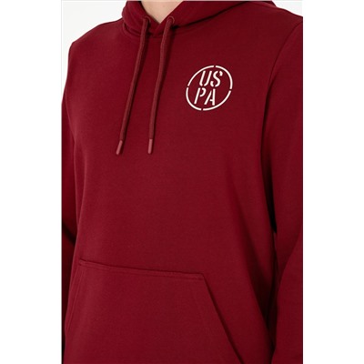 Erkek Bordo Sweatshirt