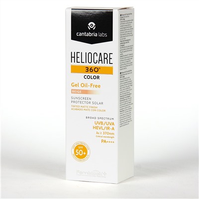 Heliocare 360 Color Gel Oil-Free SPF 50+ Beige 50 ml