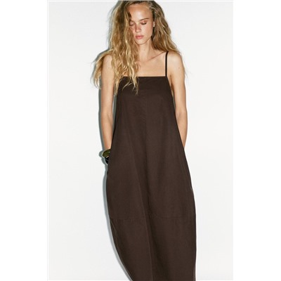 PLEATED VOLUME DRESS