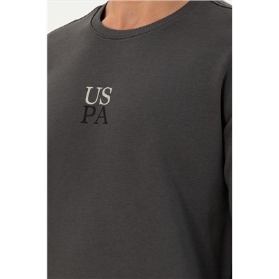 Erkek Antrasit Basic Sweatshirt