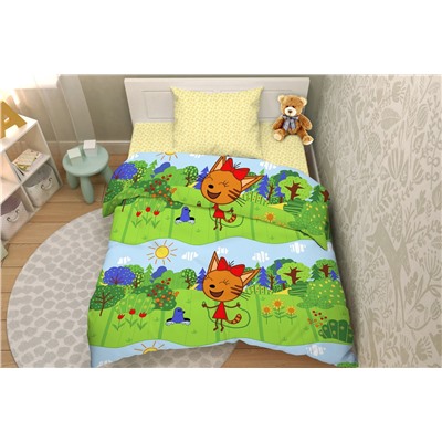 КПБ Три кота 5623/1 Тинейджер 70х70 бязь
