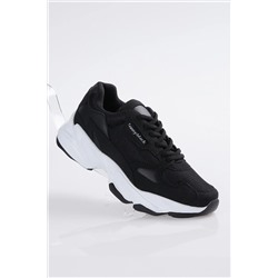 Tonny Black Siyah Beyaz Unisex Sneaker ZHR-0