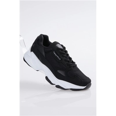 Tonny Black Siyah Beyaz Unisex Sneaker ZHR-0