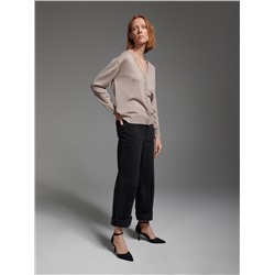 Leichte Strickjacke aus Viskosemischung