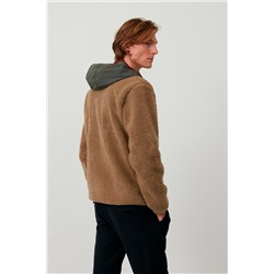 Sudadera con capucha Camel