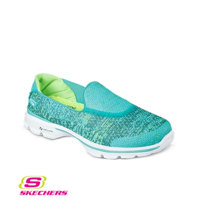 Skechers GOWalk3 Glisten Teal Nursing Shoe