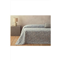 English Home Dreamy Blassom Baskılı Çift Kişilik Pike 200x220 cm Açık Mavi 10040340