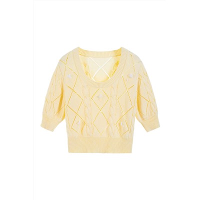 Camiseta Amarillo claro