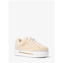 MICHAEL MICHAEL KORS Ashlyn Shearling Platform Sneaker