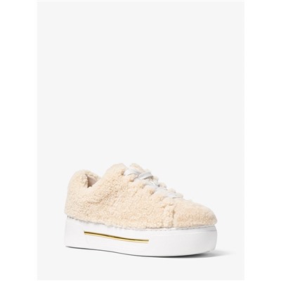 MICHAEL MICHAEL KORS Ashlyn Shearling Platform Sneaker