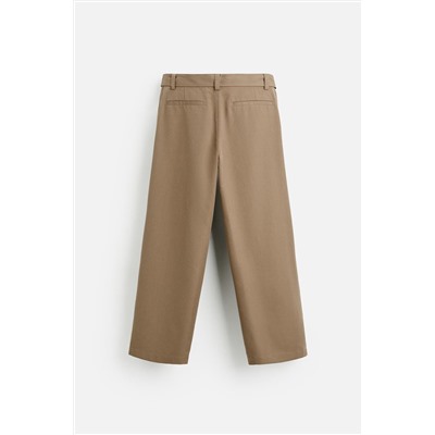 PANTALÓN PLIEGUES CINTURÓN