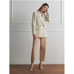 Blazer aus Wollmischung