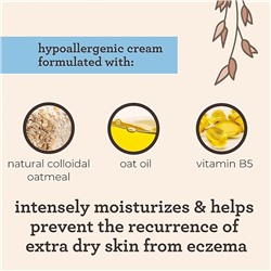 Aveeno Baby Eczema Therapy Moisturizing Cream, Natural Colloidal Oatmeal & Vitamin B5, Baby Eczema Cream for Dry, Itchy, Irritated Skin Due to Eczema, Paraben- & Steroid-Free, 7.3 oz