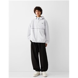 Lightweight hooded jacket