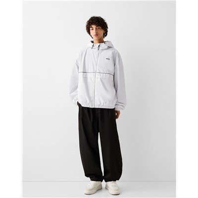 Lightweight hooded jacket