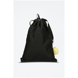 Bolso saco deportivo Leire Gris y amarillo