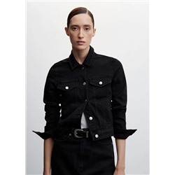 Cazadora vaquera bolsillos -  Mujer | MANGO OUTLET Melilla