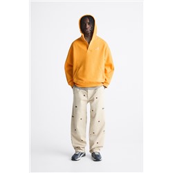 SUDADERA CAPUCHA BORDADO