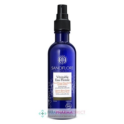 Sanoflore Véritable Eau Florale de Fleur d'Oranger Bigaradier BIO 200ml