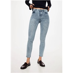 Jeans skinny tiro medio elsa -  Mujer | MANGO OUTLET España
