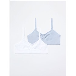 PACK OF 2 BASIC BRA TOPS