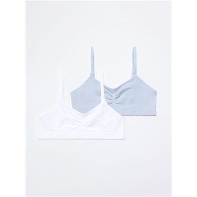 PACK OF 2 BASIC BRA TOPS
