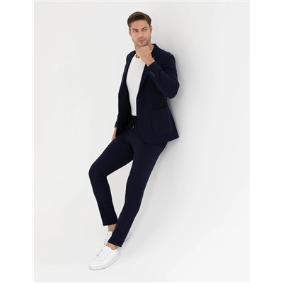 Lacivert Body Esnek Fit Blazer Ceket
