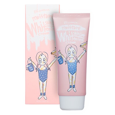 Elizavecca Skin Liar moisture Whitening cream Крем для лица увлажняющий осветляющий 100мл
