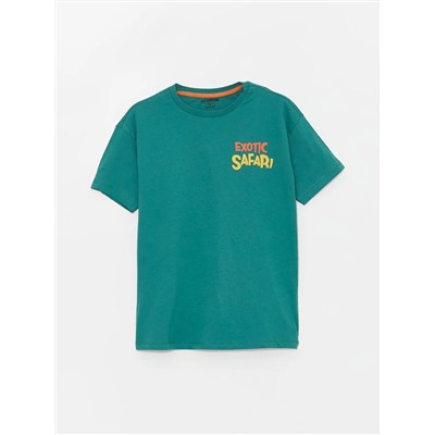 LC Waikiki Bisiklet Yaka Baskılı Kısa Kollu Erkek Çocuk Pijama Takımı, LCW Kids                                            
                                            Bisiklet Yaka Baskılı Kısa Kollu Erkek Çocuk Pijama Takımı