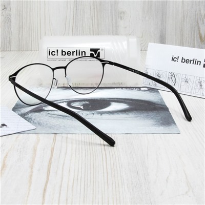 IB00046 - Оправа ic!Berlin Mistral  black + футляр
