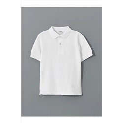 LC Waikiki, LCW Kids Polo Yaka Dokulu Erkek Çocuk Tişört